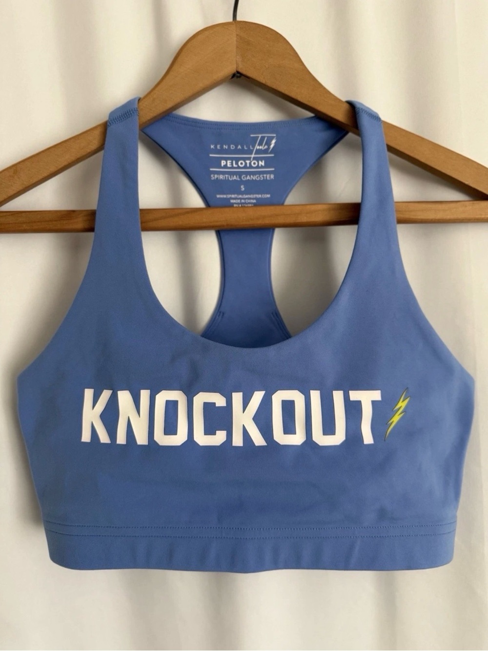 Kendall Toole Spiritual Gangster Peloton Knockout Sports Bra